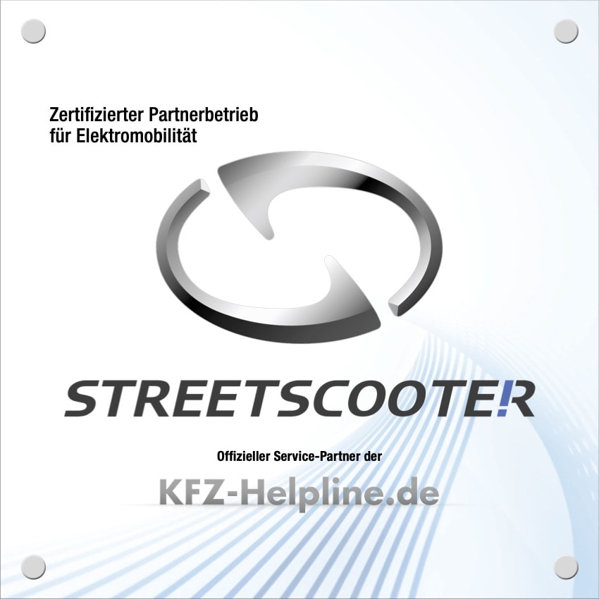Zertifikat Partnerbetrieb Streetscooter